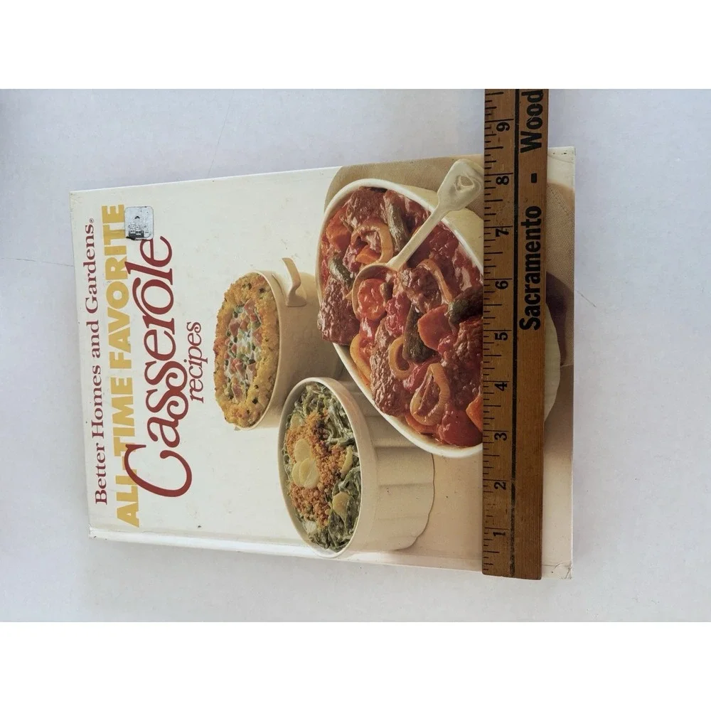 Lot of 2 Vintage Better Homes & Gardens Cookbooks New Junior & Casserole Recipes